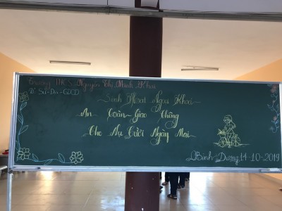 Ngoại khóa tuyên truyền An toàn giao thông