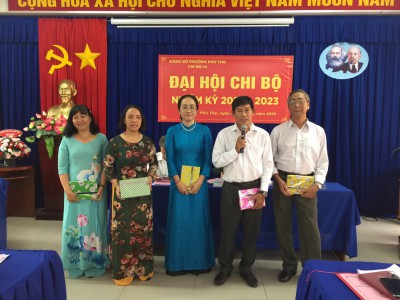 Đại hội chi Bộ nhiệm kỳ 2020 - 2023