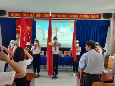 ĐẠI HỘI ĐẠI BIỂU LIÊN ĐỘI THCS NGUYỄN THỊ MINH KHAI