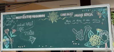 Sinh hoạt ngoại khóa: Vui học Toán