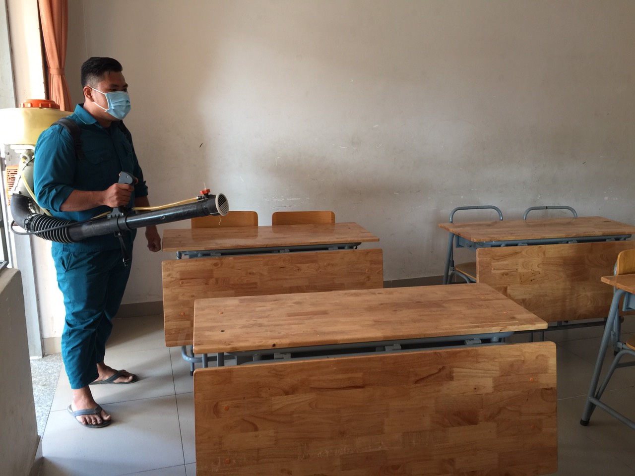 THCS Nguyễn Thị Minh Khai với công tác phòng chống dịch nCoV