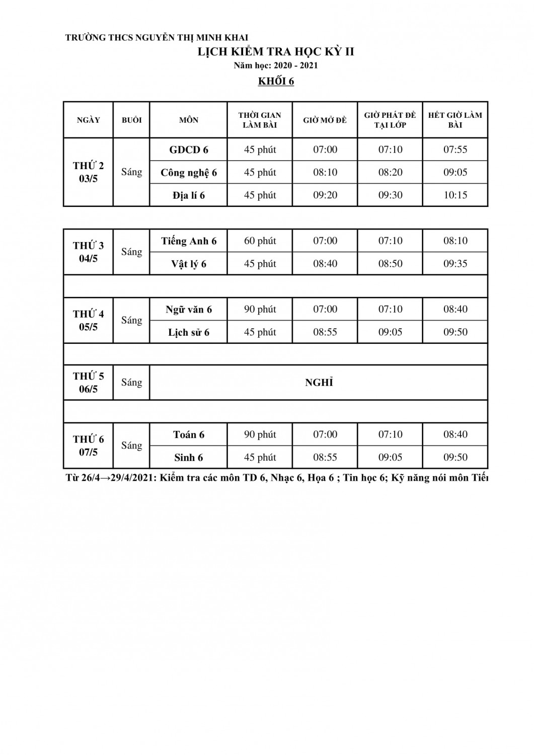 LICH KTHKII K6 (20 21) 1