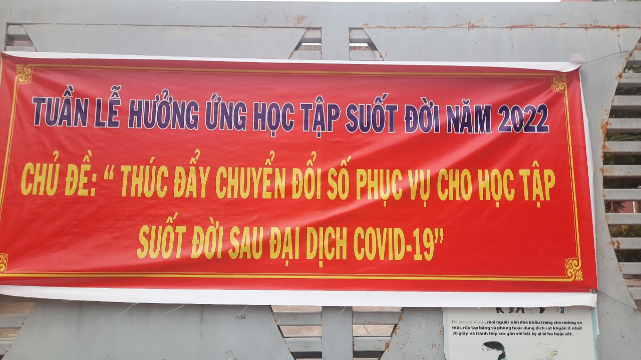 Tuần lễ hưởng ứng học tập suốt đời năm 2022