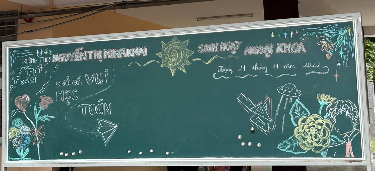 Sinh hoạt ngoại khóa: Vui học Toán