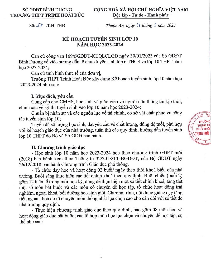 THD KE HOACH TUYEN SINH 10 NH 2023 2024 1