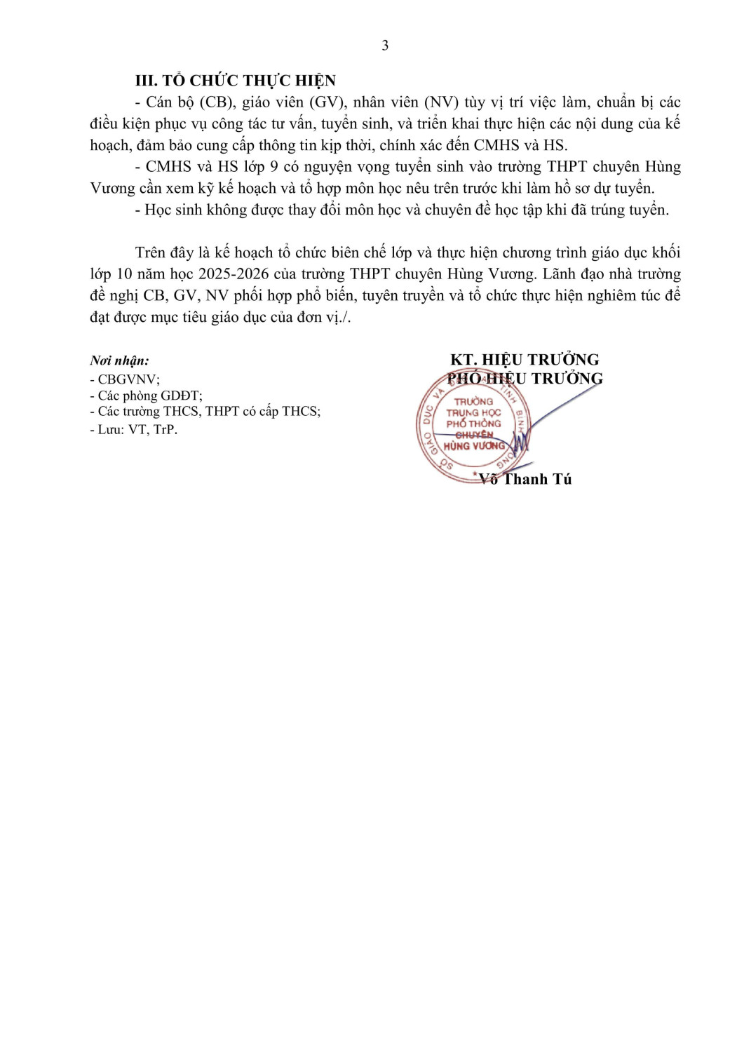 KH116CHV 12 3 25 Tổ chức biên chế lớp, thực hiện chương trình GD khối 10 signed hình ảnh 2 min