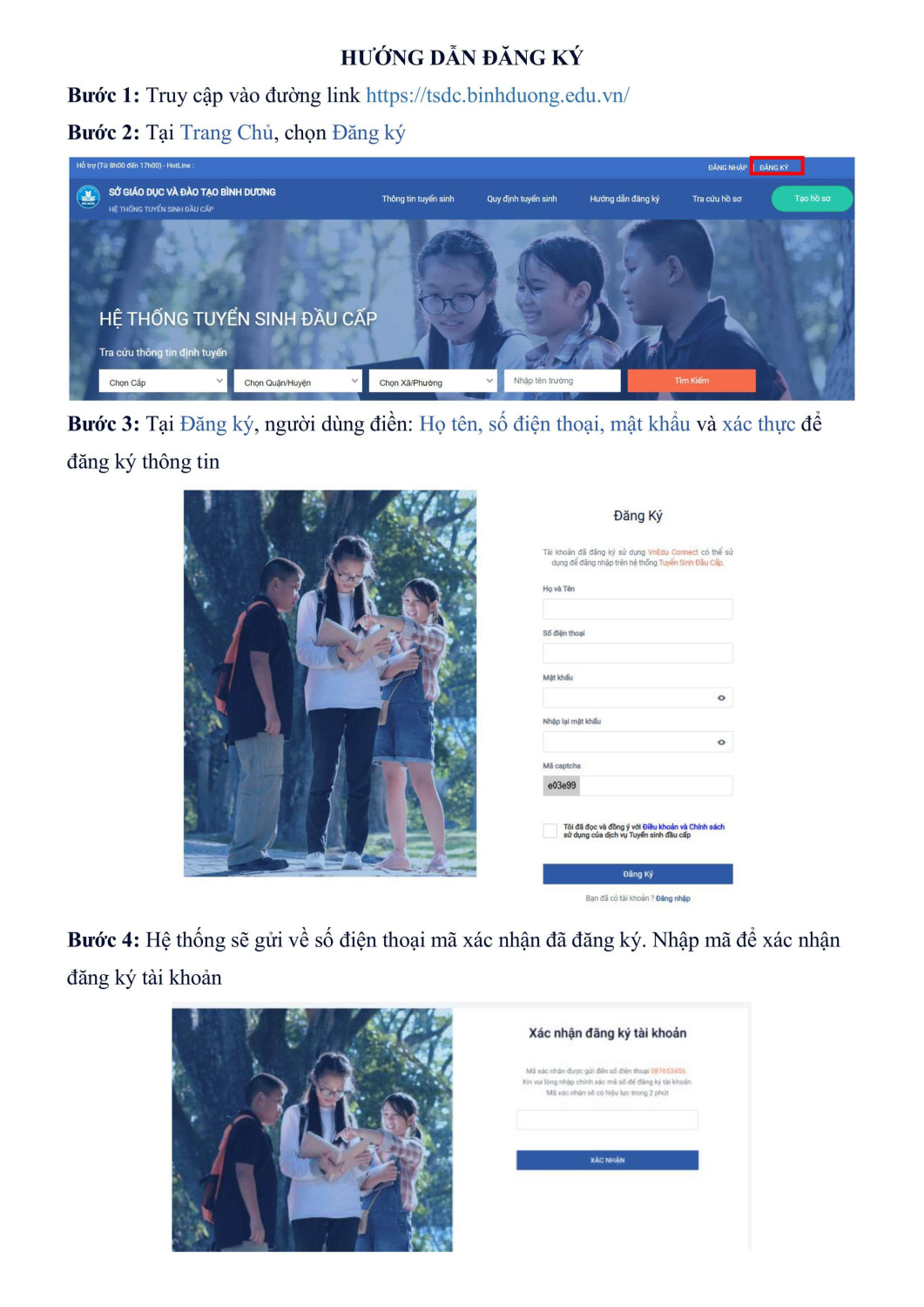 HUONG DAN NOP HO SO TRUC TUYEN LOP 6 h├¼nh ß║únh 0 min