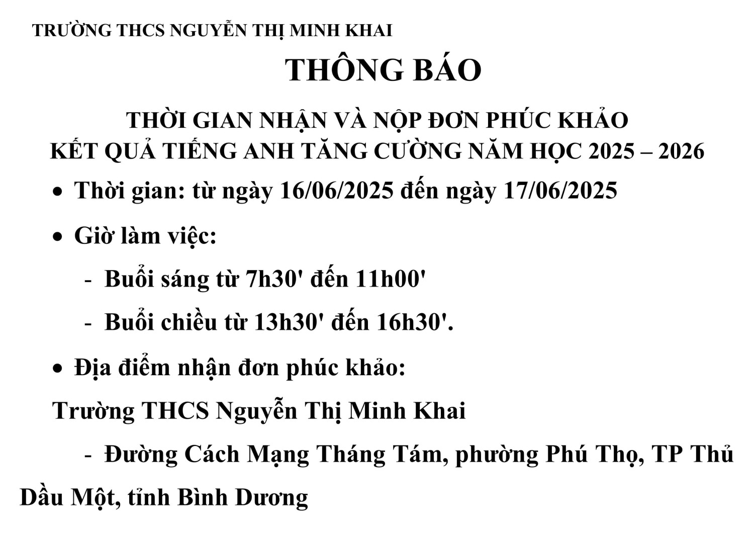 THÔNG BÁO thoi gian NHAN DON PHUC KHAO TATC min